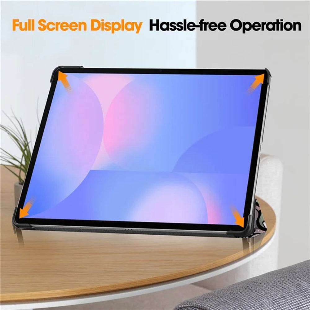 Capa para Samsung Galaxy Tab S10 FE+, Techsuit, FoldPro Urban Vibe, Multicolor