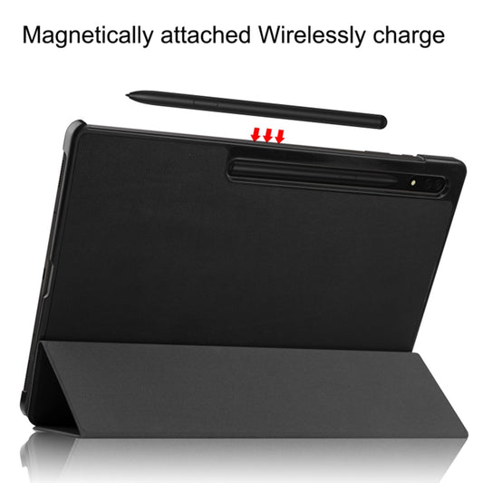 Capa para Samsung Galaxy Tab S10+ / Tab S9 FE+ / Tab S9+, Techsuit, FoldPro, Preta