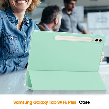 Case for Samsung Galaxy Tab S10 Ultra / Tab S9 Ultra, Techsuit, Flex Trifold, Black