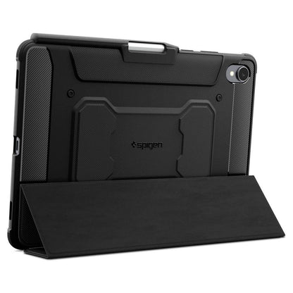 Capa para Samsung Galaxy Tab S11, Spigen, Rugged Armor Pro, Preta ACS10149
