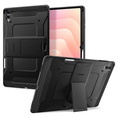 Capa para Samsung Galaxy Tab S11 Ultra, Spigen, Tough Armor, Preta ACS10218