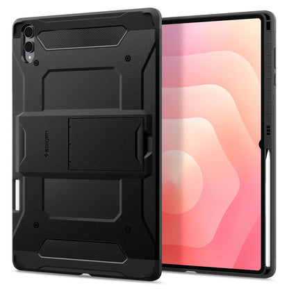 Capa para Samsung Galaxy Tab S11 Ultra, Spigen, Tough Armor, Preta ACS10218