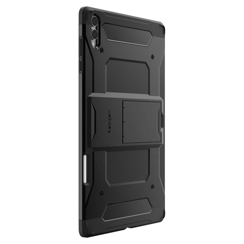 Capa para Samsung Galaxy Tab S11 Ultra, Spigen, Tough Armor, Preta ACS10218