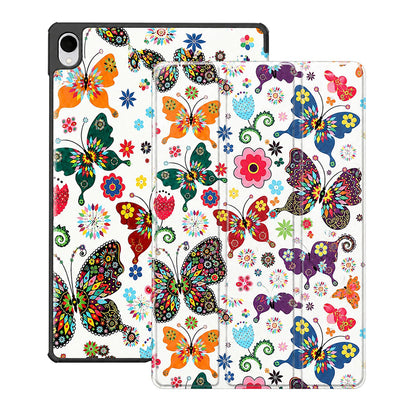 Capa para Samsung Galaxy Tab S12 Plus, Techsuit, FoldPro Butterfly, Multicolor