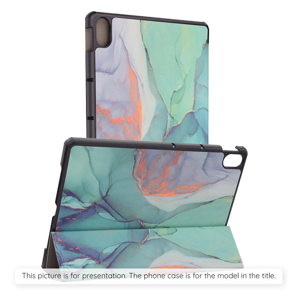 Capa para Samsung Galaxy Tab S12 Plus, Techsuit, FoldPro Green Time, Multicolor