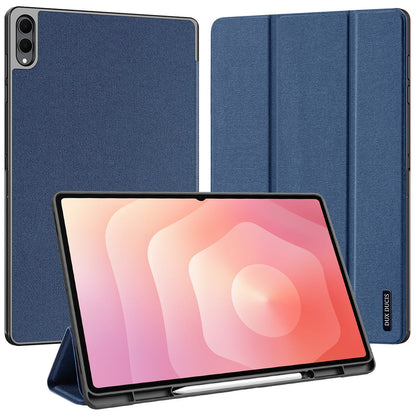 Capa para Samsung Galaxy Tab S12 Ultra / Tab S11 Ultra, DUX DUCIS, Domo com suporte para caneta, azul