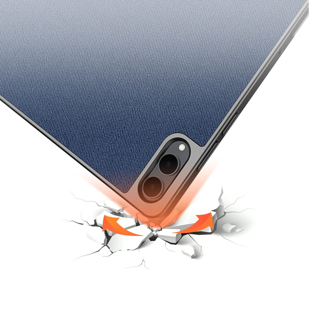 Capa para Samsung Galaxy Tab S12 Ultra / Tab S11 Ultra, DUX DUCIS, Domo com suporte para caneta, azul