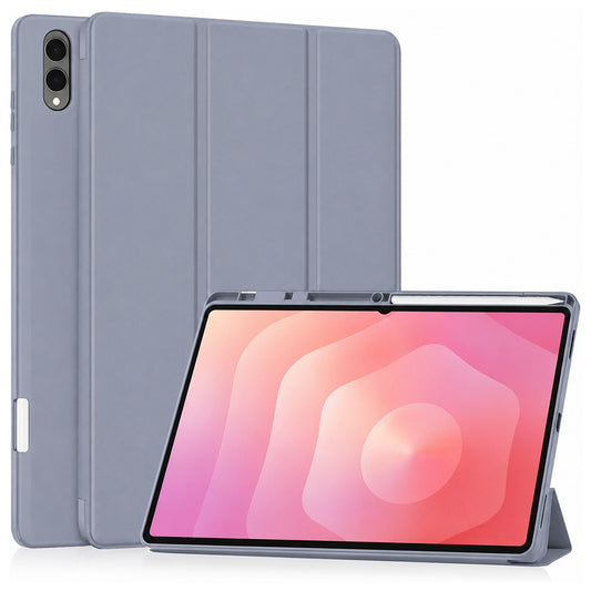 Capa para Samsung Galaxy Tab S12 Ultra / Tab S11 Ultra, Techsuit, Flex Trifold, Roxa