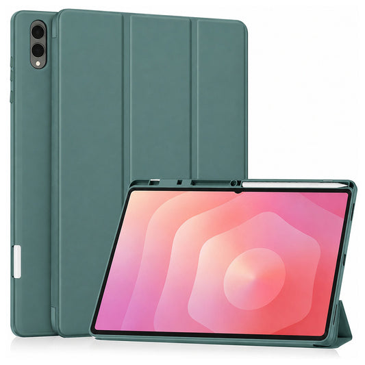 Capa para Samsung Galaxy Tab S12 Ultra / Tab S11 Ultra, Techsuit, Flex Trifold, Verde