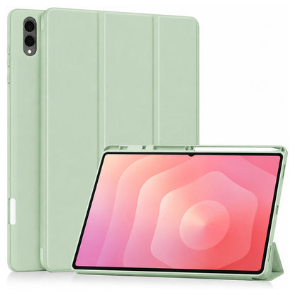 Capa para Samsung Galaxy Tab S12 Ultra / Tab S11 Ultra, Techsuit, Flex Trifold, Verde Matcha