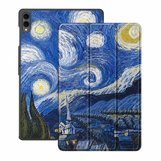 Capa para Samsung Galaxy Tab S12 Ultra / Tab S11 Ultra, Techsuit, FoldPro Starry Night, Multicolor
