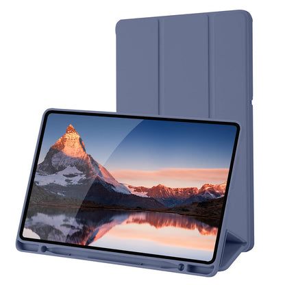 Capa para Samsung Galaxy Tab S6 Lite (2024) / Tab S6 Lite (2022) / Tab S6 Lite (2020), Techsuit, Flex Trifold, Roxa