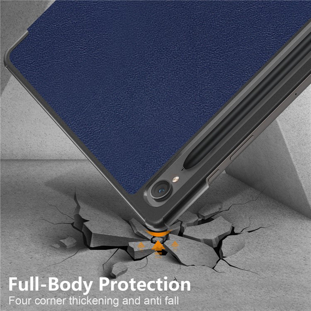 Capa para Samsung Galaxy Tab S9 FE / Tab S9 / Tab S10 FE, Techsuit, FoldPro, Azul