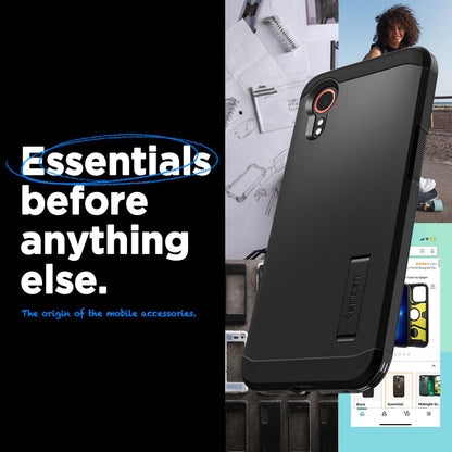 Capa para Samsung Galaxy Xcover7 G556, Spigen, Tough Armor, Preta ACS07505