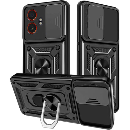 Capa para Samsung Galaxy XCover7 Pro, Techsuit, CamShield, Preta