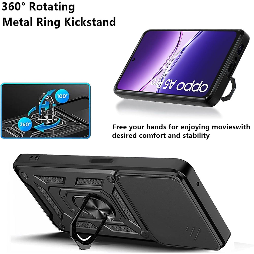 Capa para Samsung Galaxy XCover7 Pro, Techsuit, CamShield, Preta