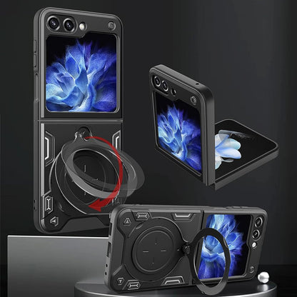 Capa para Samsung Galaxy Z Flip7 FE F761 / Z Flip6 F741, Techsuit, CamGuard Pro, Preta