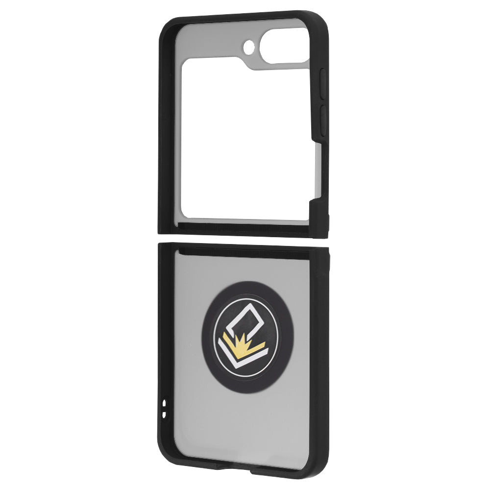 Capa para Samsung Galaxy Z Flip7 FE F761 / Z Flip6 F741, Techsuit, Glinth, Preta