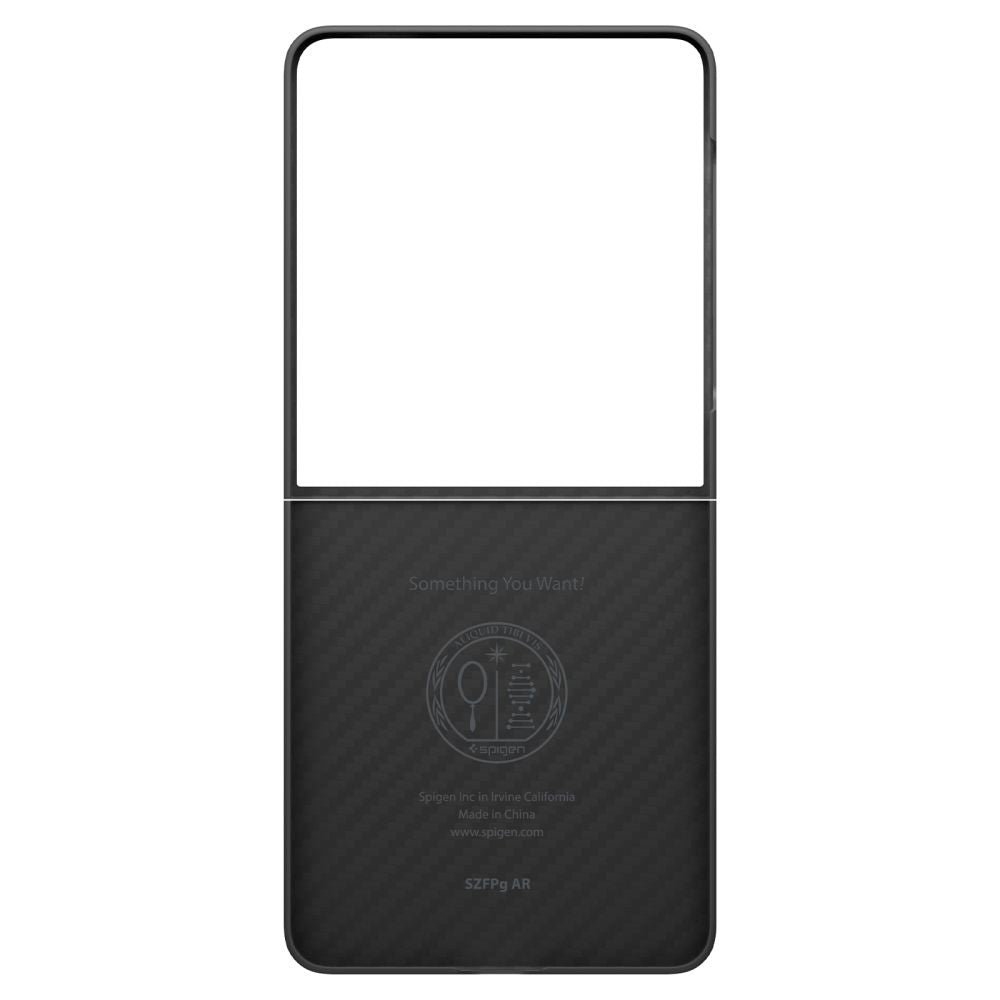 Capa para Samsung Galaxy Z Flip7 F766, Spigen, Air Skin, Preta ACS09564