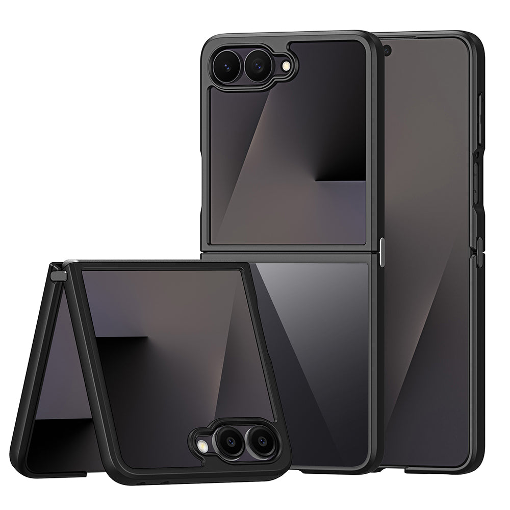 Capa para Samsung Galaxy Z Flip8 F776, DUX DUCIS, Aimo, Preta