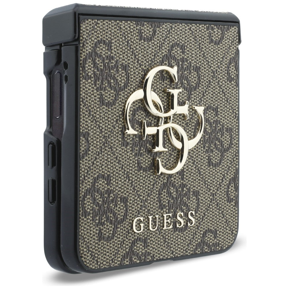 Capa para Samsung Galaxy Z Flip8 F776, Guess, 4G Big Logo, Castanha