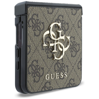 Capa para Samsung Galaxy Z Flip8 F776, Guess, 4G Big Logo, Castanha