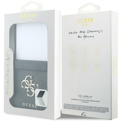 Capa para Samsung Galaxy Z Flip8 F776, Guess, 4G Big Logo, Preta