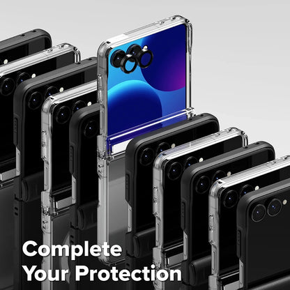 Capa para Samsung Galaxy Z Flip8 F776, Ringke, Fusion Flap, Transparente