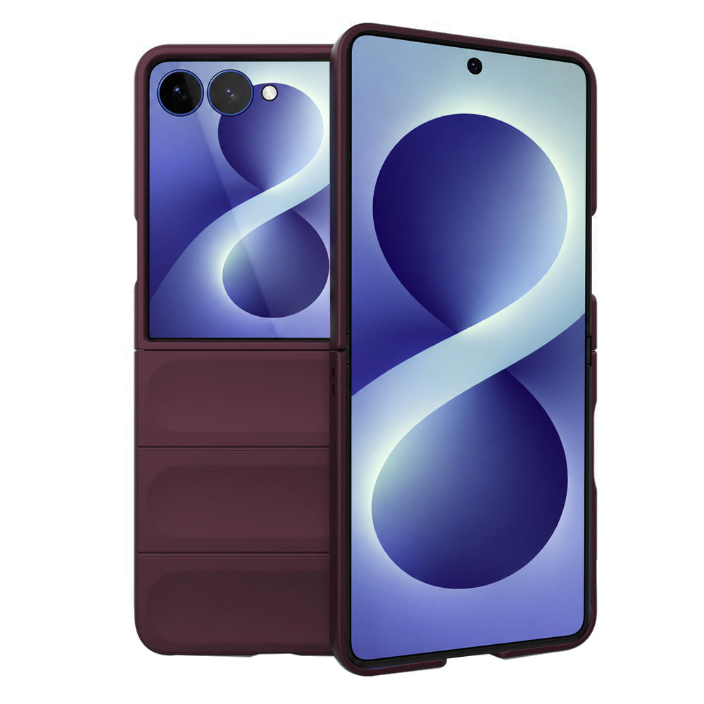 Capa para Samsung Galaxy Z Flip8 F776, Techsuit, Magic Shield, Vinho