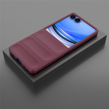 Capa para Samsung Galaxy Z Flip8 F776, Techsuit, Magic Shield, Vinho