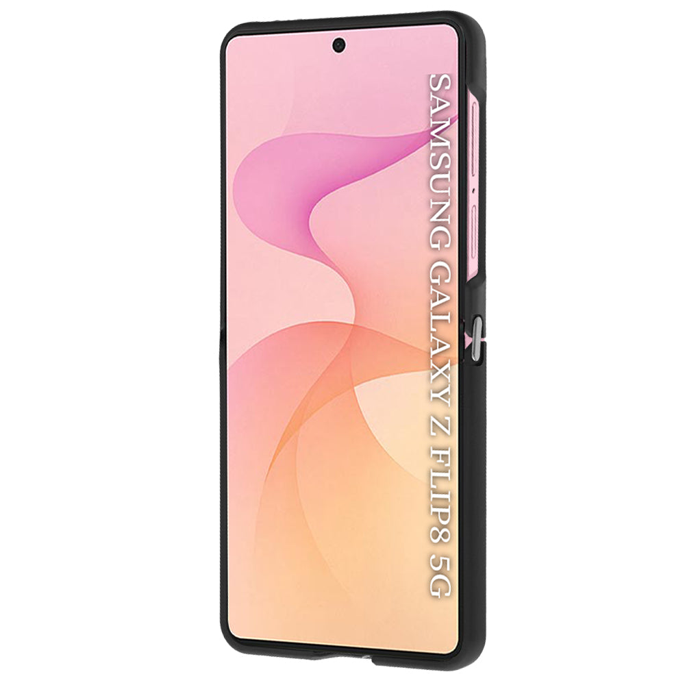 Capa para Samsung Galaxy Z Flip8 F776 / Z Flip7 F766, Techsuit, Glinth, Preta