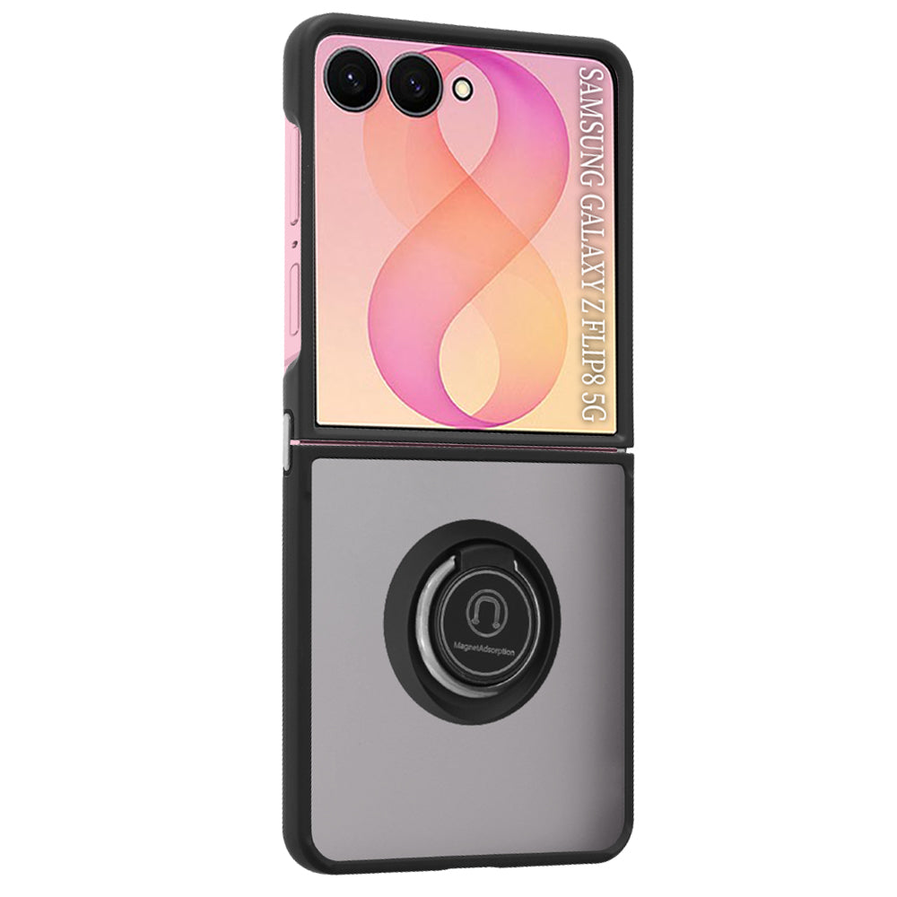 Capa para Samsung Galaxy Z Flip8 F776 / Z Flip7 F766, Techsuit, Glinth, Preta