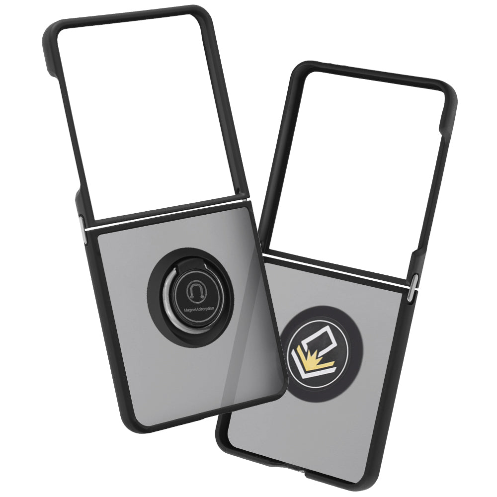 Capa para Samsung Galaxy Z Flip8 F776 / Z Flip7 F766, Techsuit, Glinth, Preta