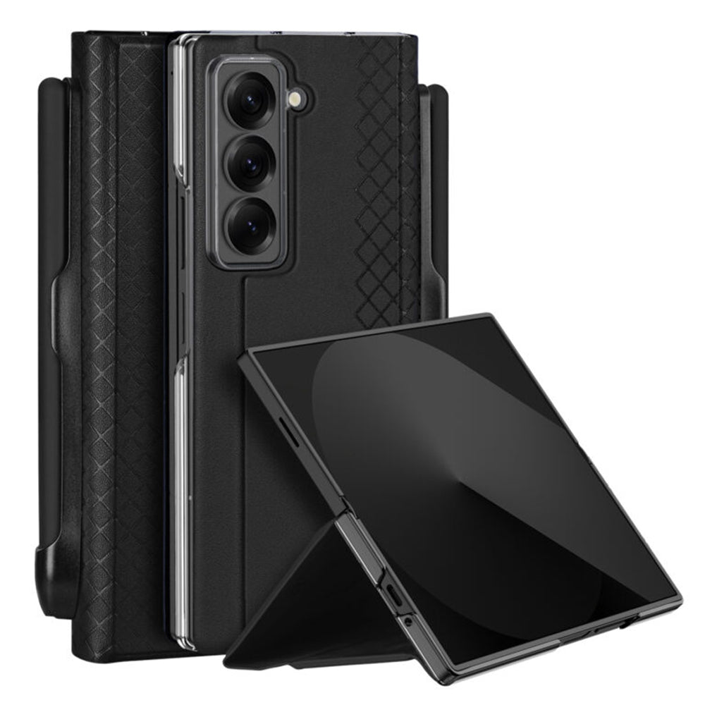 Capa para Samsung Galaxy Z Fold Special, DUX DUCIS, Bril (com Suporte para Lápis), Preta