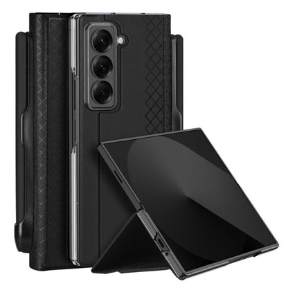 Capa para Samsung Galaxy Z Fold Special, DUX DUCIS, Bril (com Suporte para Lápis), Preta