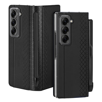 Capa para Samsung Galaxy Z Fold Special, DUX DUCIS, Bril (com Suporte para Lápis), Preta