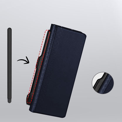Capa para Samsung Galaxy Z Fold Special, DUX DUCIS, Bril (com Suporte para Lápis), Preta