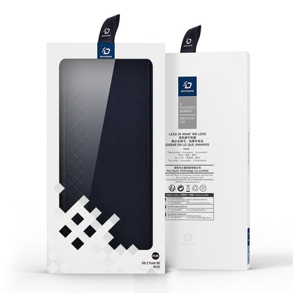 Capa para Samsung Galaxy Z Fold Special, DUX DUCIS, Bril (com Suporte para Lápis), Preta