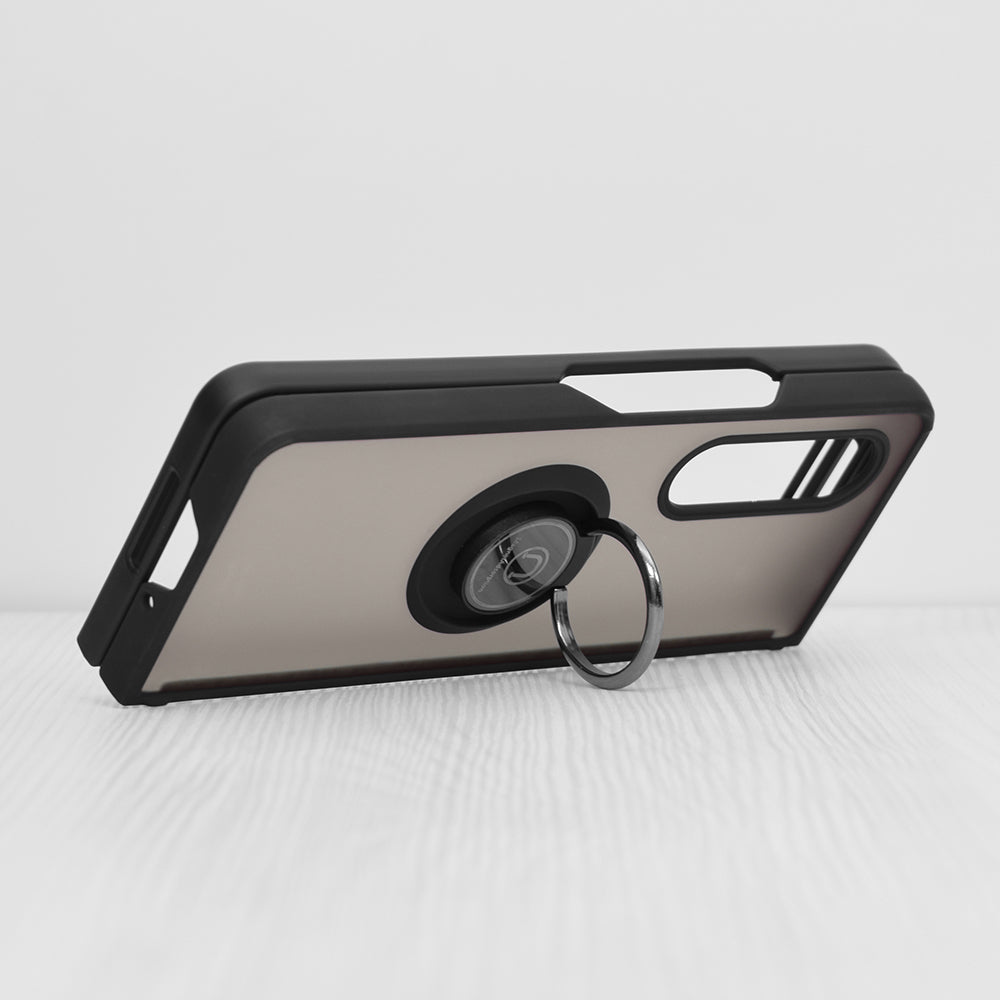Capa para Samsung Galaxy Z Fold3 5G F926, Techsuit, Glinth, Preta