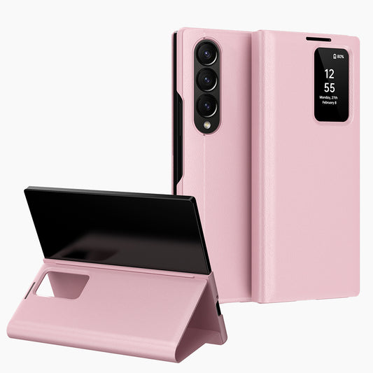 Capa para Samsung Galaxy Z Fold3 5G F926, Techsuit, SmartView, Rosa