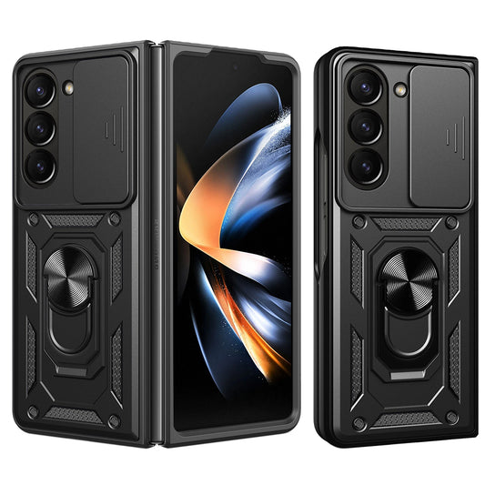 Capa para Samsung Galaxy Z Fold5 F946, Techsuit, CamShield, Preta
