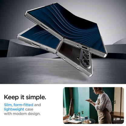 Case for Samsung Galaxy Z Fold6 F956, Spigen, Air Skin, Transparent