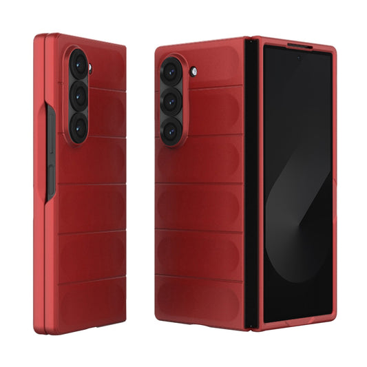 Capa para Samsung Galaxy Z Fold6 F956, Techsuit, Magic Shield, Vermelha
