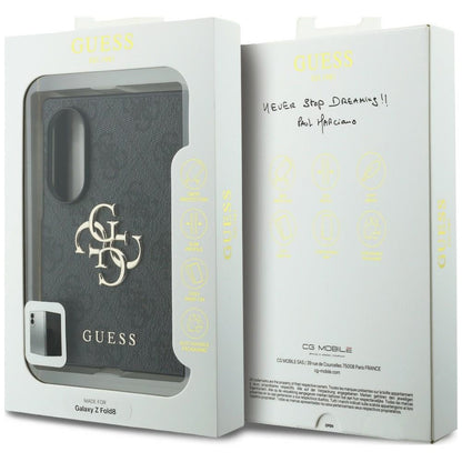 Capa para Samsung Galaxy Z Fold8 F971, Guess, 4G Big Logo, Preta