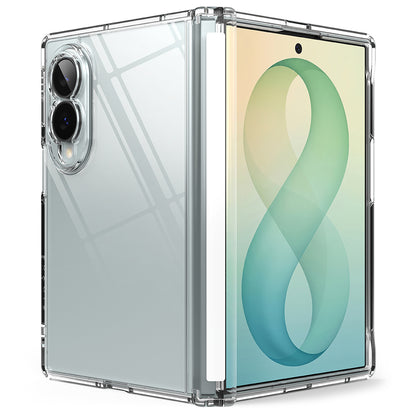 Capa para Samsung Galaxy Z Fold8 F971, Ringke, Fusion Flap, Transparente