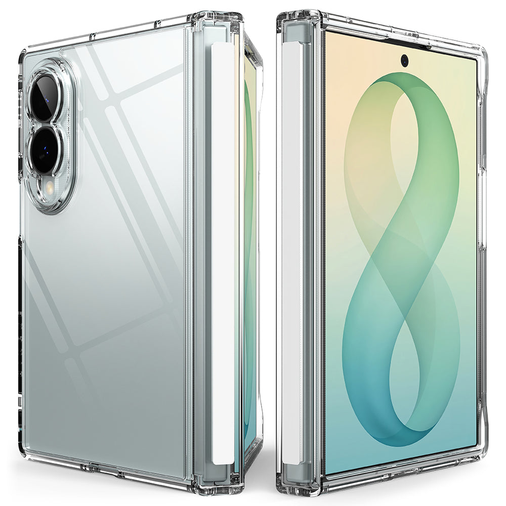 Capa para Samsung Galaxy Z Fold8 F971, Ringke, Fusion Flap, Transparente