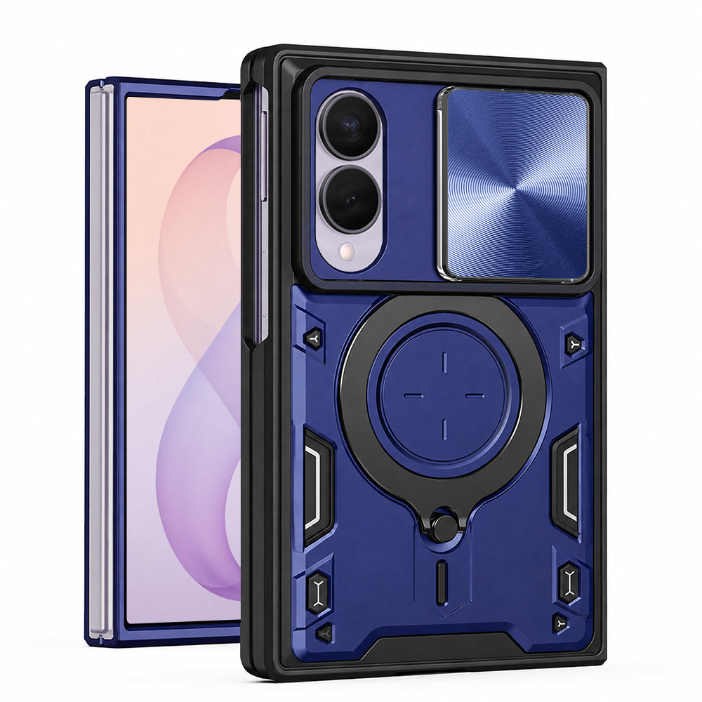 Capa para Samsung Galaxy Z Fold8 F971, Techsuit, CamGuard Pro, Azul