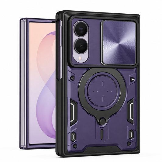 Capa para Samsung Galaxy Z Fold8 F971, Techsuit, CamGuard Pro, Roxa