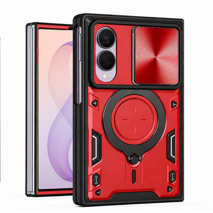 Capa para Samsung Galaxy Z Fold8 F971, Techsuit, CamGuard Pro, Vermelha