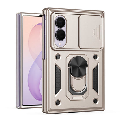 Capa para Samsung Galaxy Z Fold8 F971, Techsuit, CamShield, Dourada